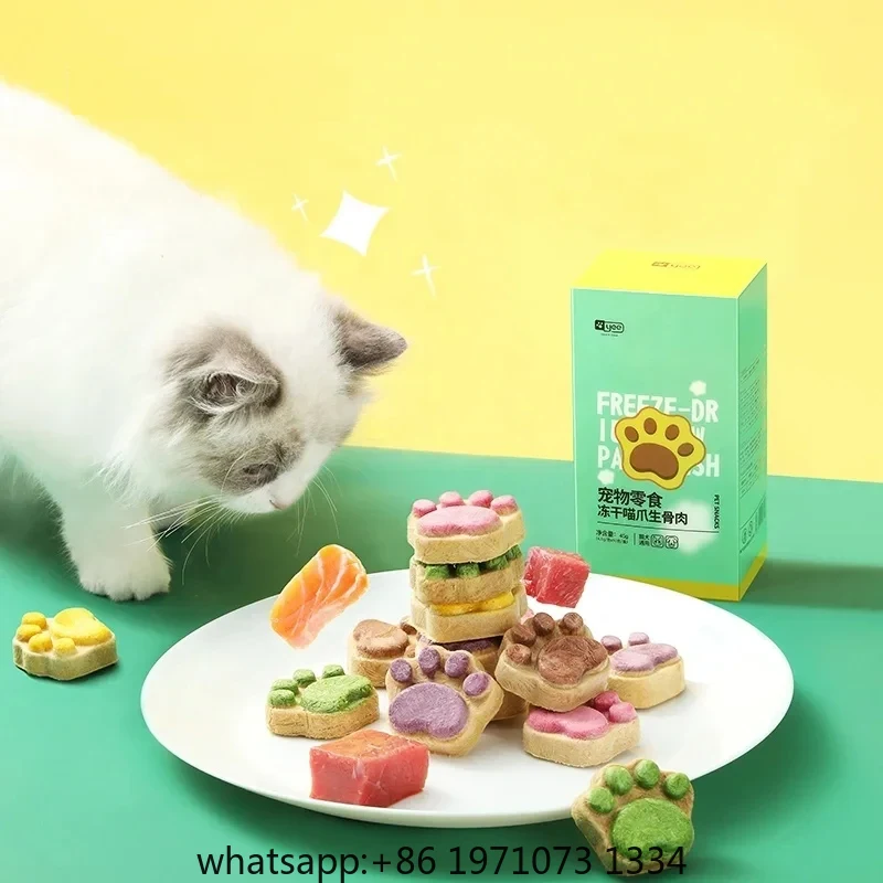 Food And Snacks High In Protein - Kedi Dondurarak Kurutulmuş Atıştırmalıklar Yüksek Proteinli